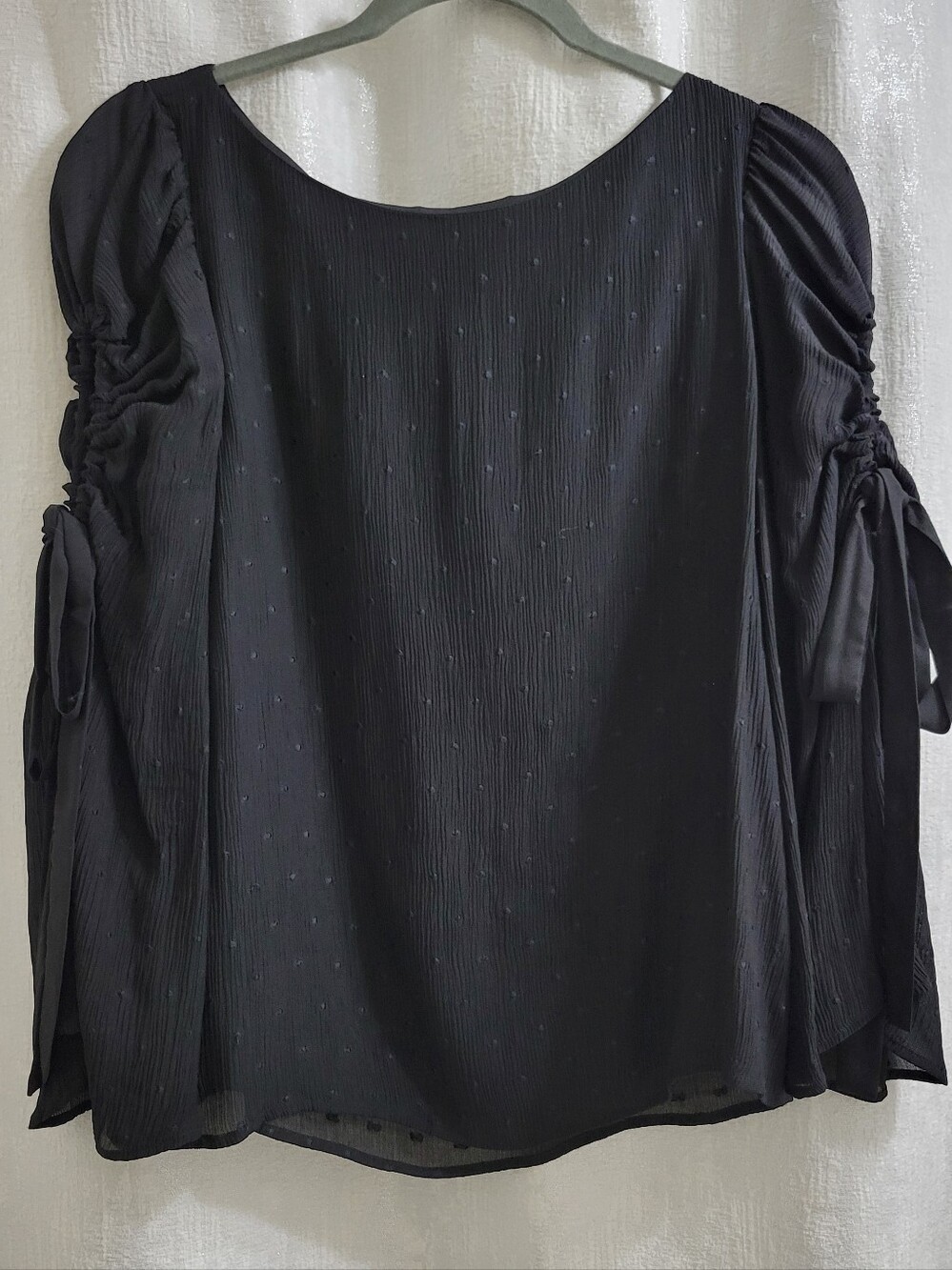 Club  Monaco Bow Tie Blouse